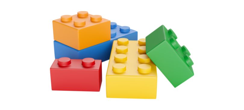 WESOŁY DOMEK Klocki